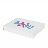 Caja troquelada baja (fondo de encaje automático)